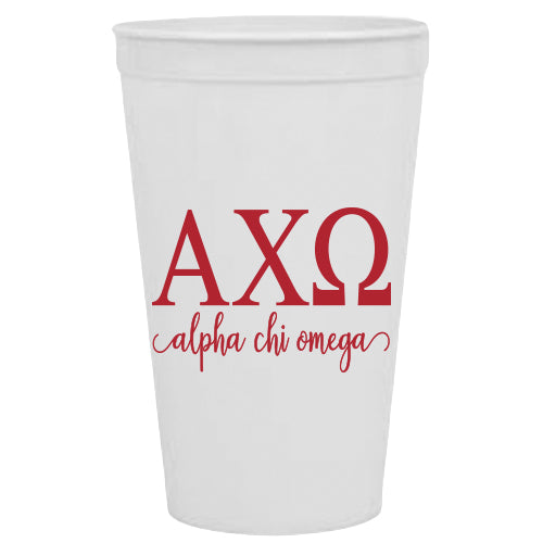 Alpha Chi Omega - ΑΧΩ - Stadium Cups
