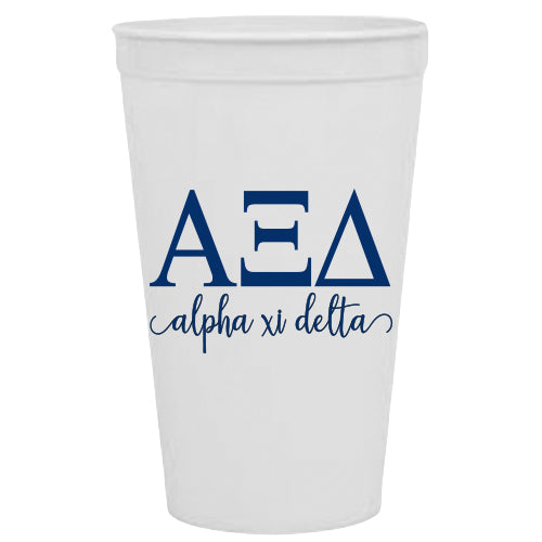 Alpha Xi Delta - ΑΞΔ - Stadium Cups
