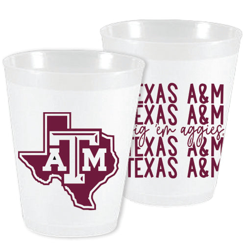 Texas A&M Gig Em Mirror FF