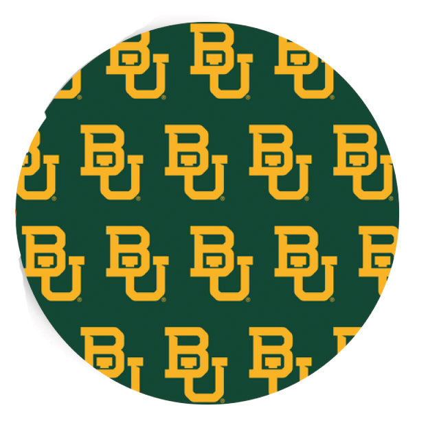 *PRE-SALE* Baylor - Repeating Logo - Full Color 7 inch App/Dessert Plates