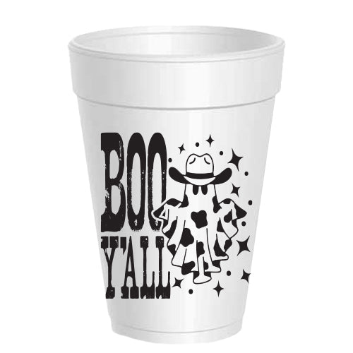 Boo Y'all Cowboy Ghost - 25 pack