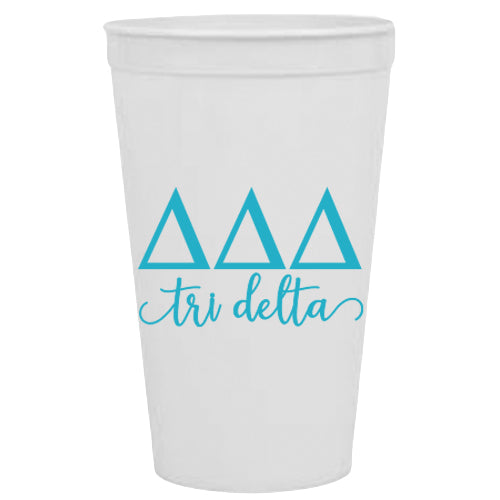 Delta Delta Delta - ΔΔΔ - Stadium Cups