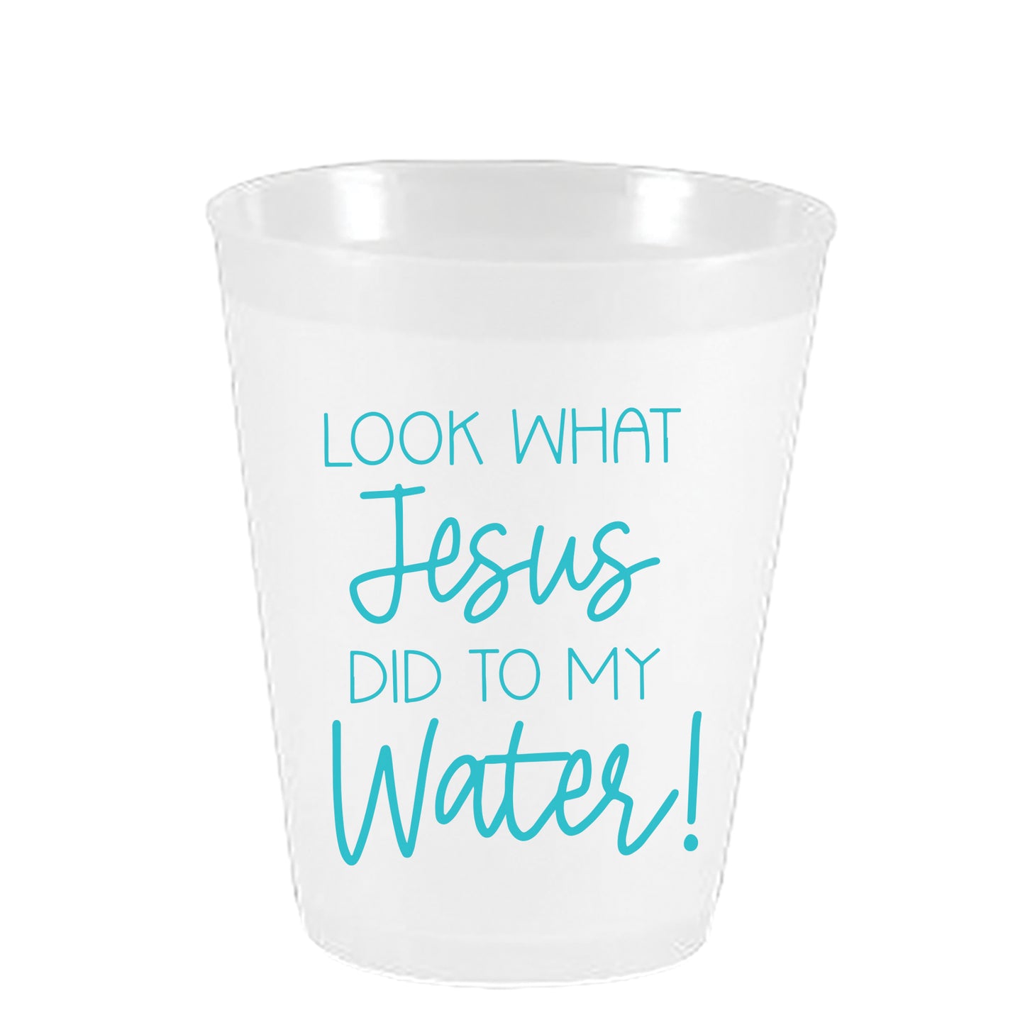 Look what Jesus did to my Water FF