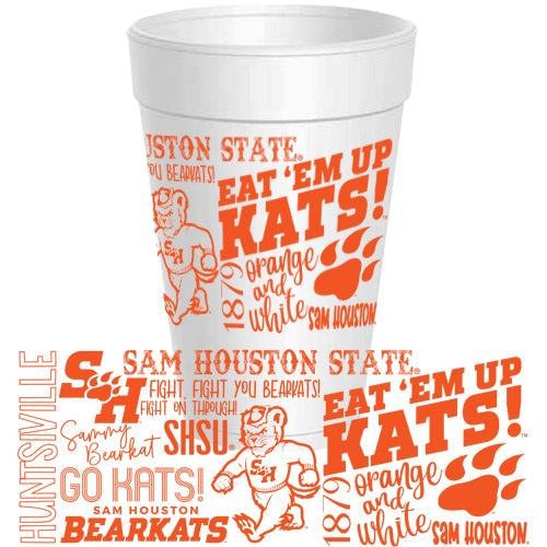 Sam Houston - Traditions Font Wrap - 25 pack