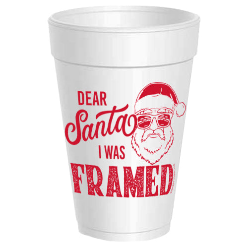Dear Santa, I was Framed RETIRED - 25 pack
