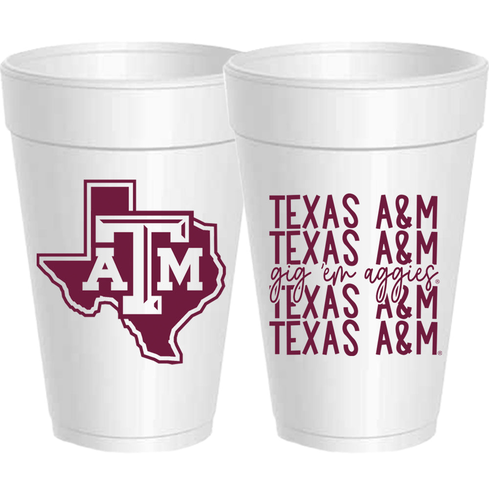 Texas A&M - Gig 'Em Mirror - 25 pack