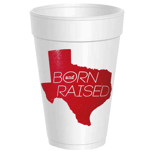 Texas Silhouette Born and Raised