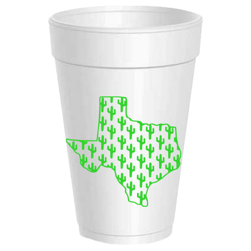 Texas Silhouette Cactus - 25 Cups
