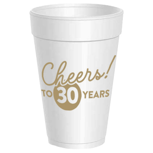 Birthday Cheers to (__) Years - 25 pack