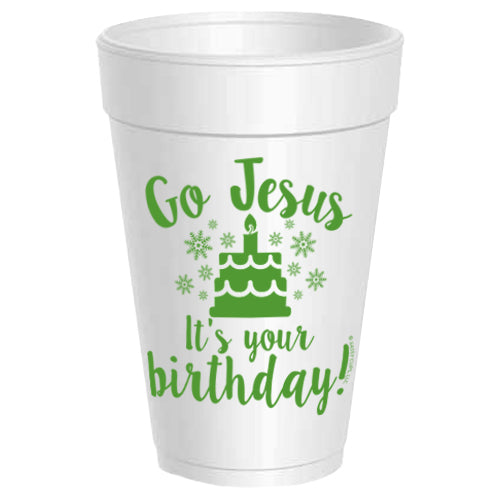 RETIRED Go Jesus It's Your Birthday