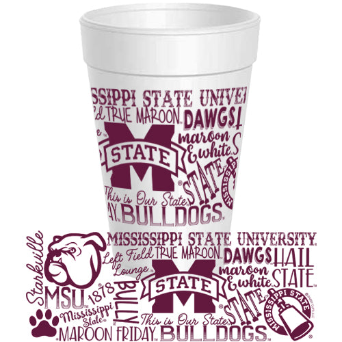 Mississippi State - Traditions Font Wrap