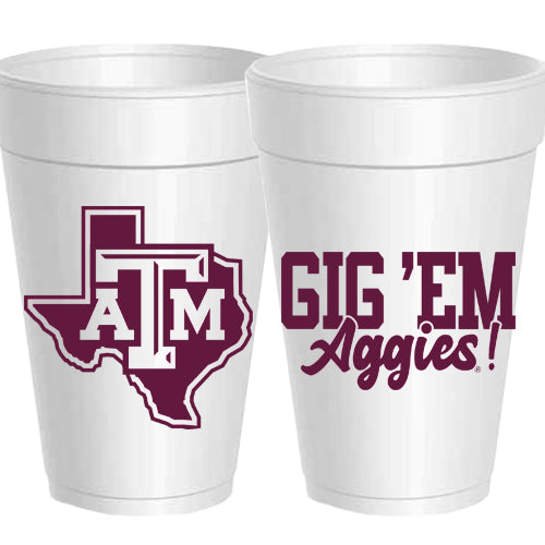 Texas A&M - Gig Em Aggies - 25 pack