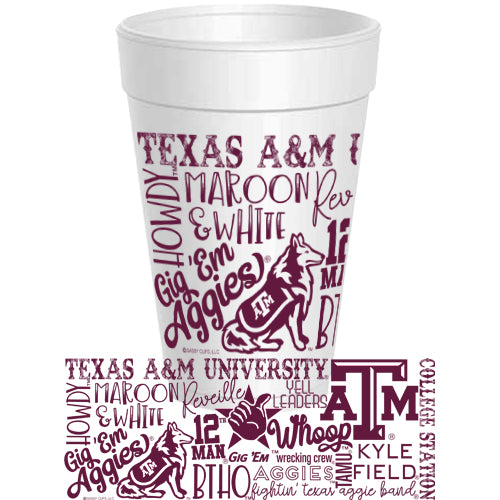 Texas A&M - Traditions Font Wrap