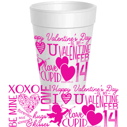 RETIRED Valentines Traditions Font Wrap