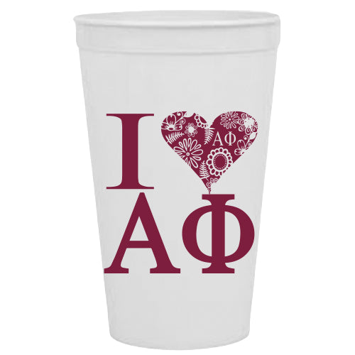 Alpha Phi - AΦ - Stadium Cups