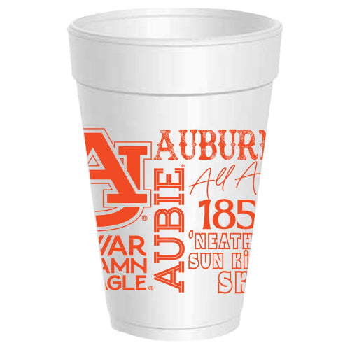 Auburn - Traditions Font Wrap - 25 pack