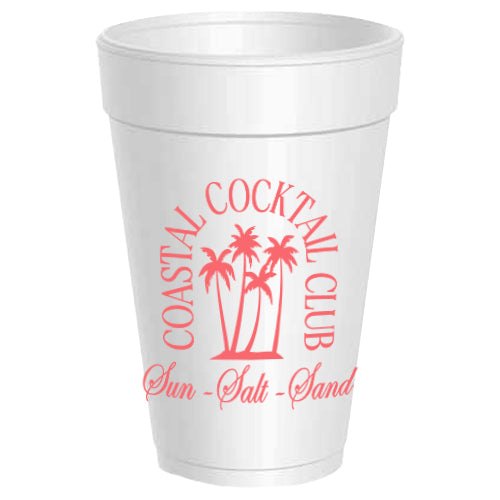 Coastal Cocktail Club - 25 Cups