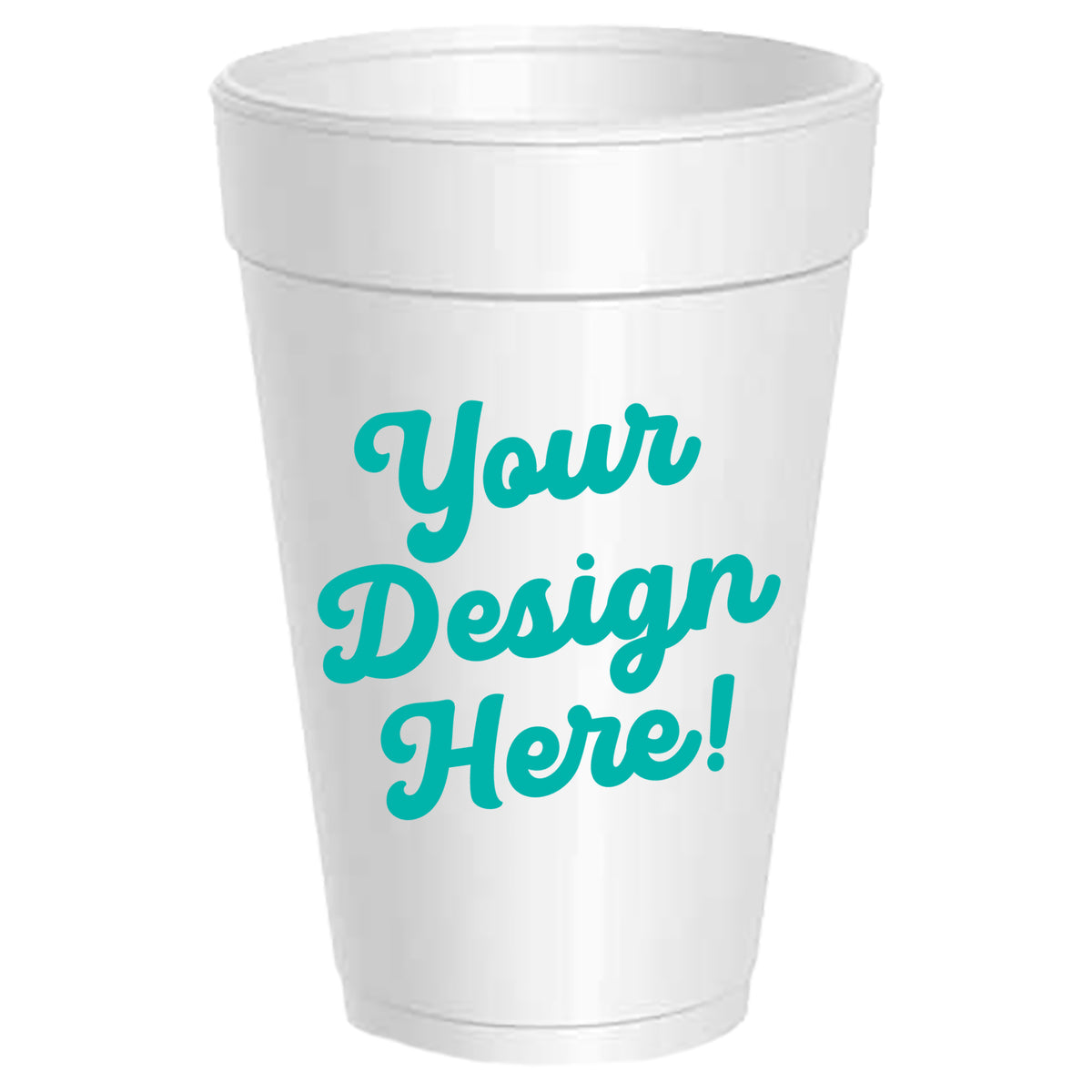 Custom Printed Styrofoam Cups