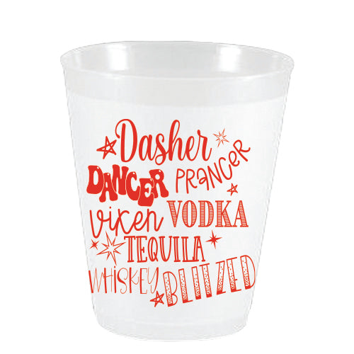 Dasher Dancer Vodka Tequila Whiskey Blitzed FF