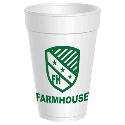 Farmhouse - Styrofoam Cups