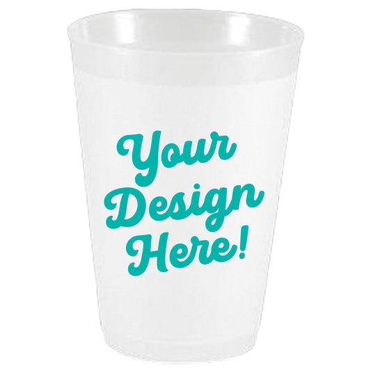 Custom Frost Flex Plastic Cups