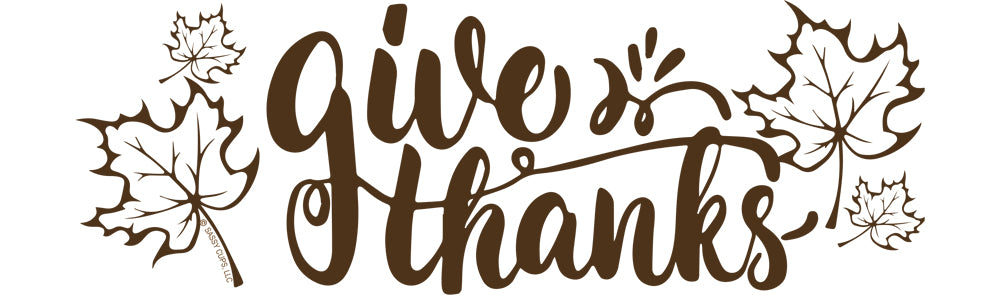 Give Thanks Wrap - Retired - 25 pack