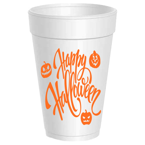 Happy Halloween Pumpkins - 25 pack