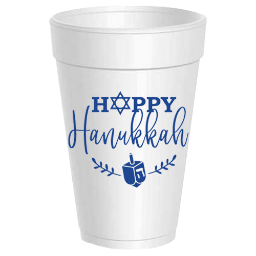 Happy Hanukkah Dreidel - 25 pack