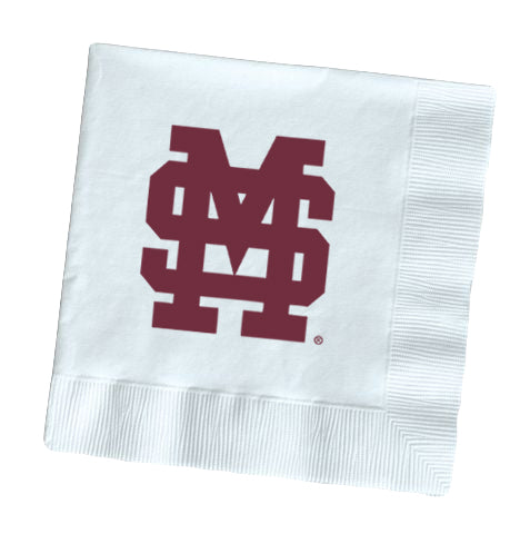 Mississippi State Interlocking Napkins