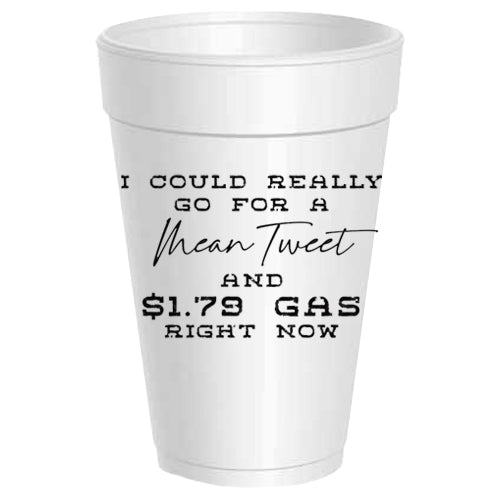 Mean Tweet Cheap Gas