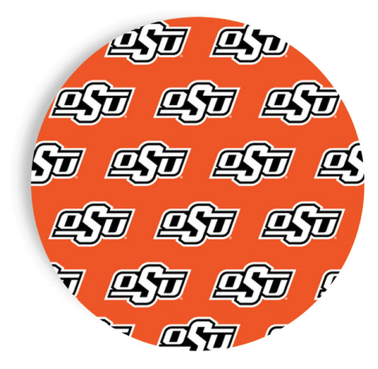 *PRE-SALE* OSU - Repeating Logo - Full Color 7 inch App/Dessert Plates