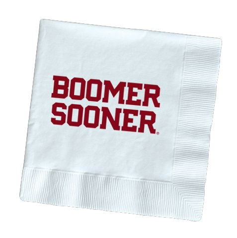 OU -  Boomer Sooner Napkins