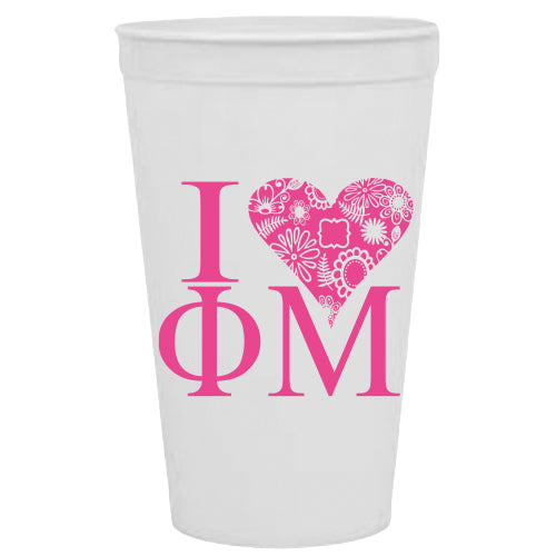 Phi Mu - ΦΜ - Stadium Cups