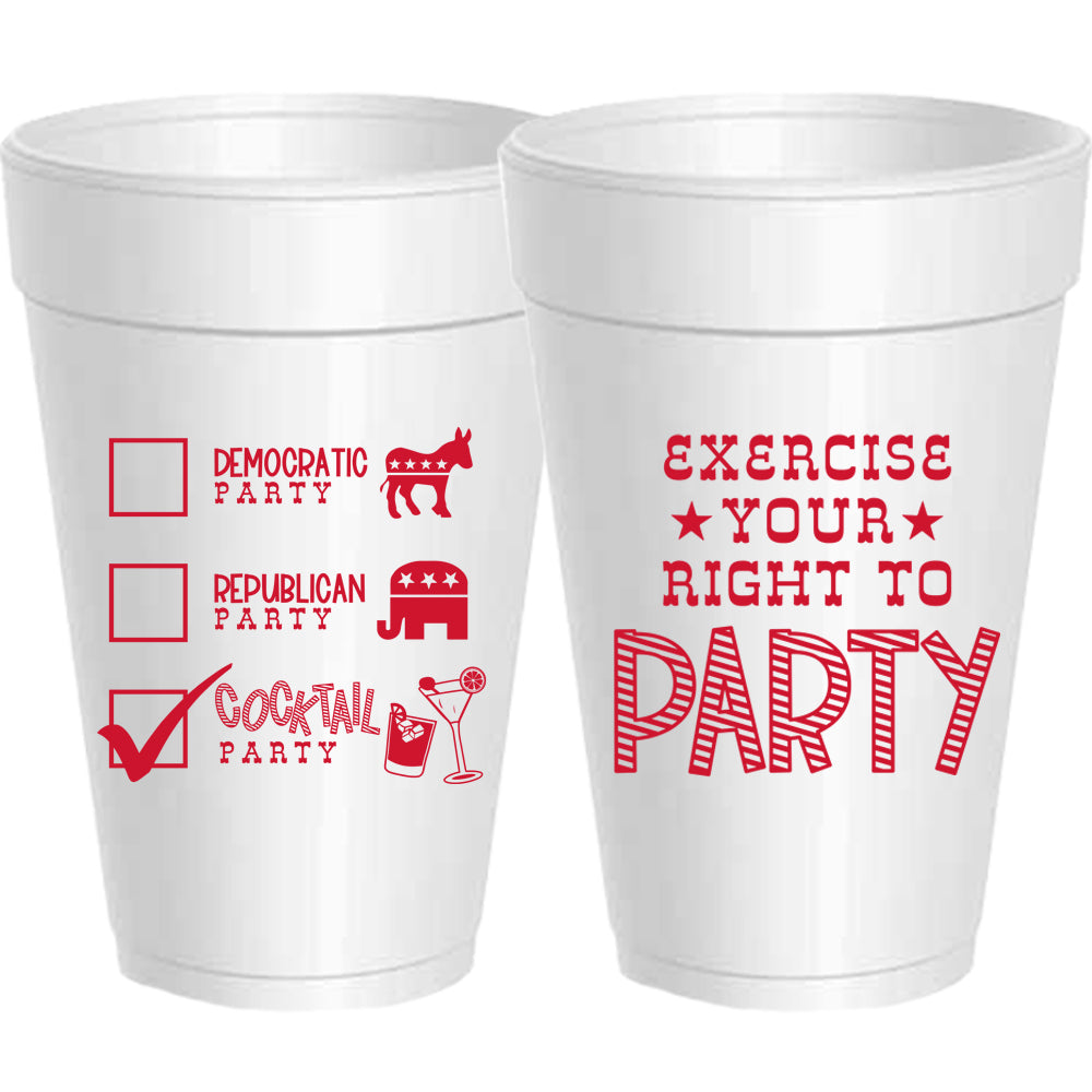 Exercise Your Right to Party