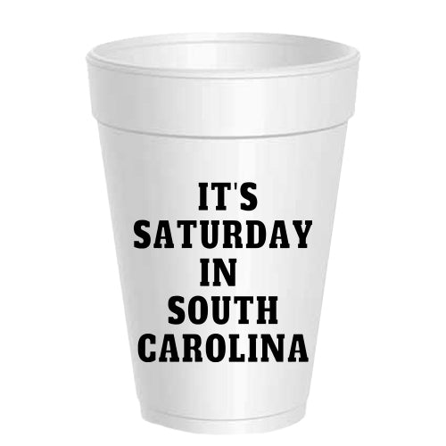 It's Saturday in South Carolina