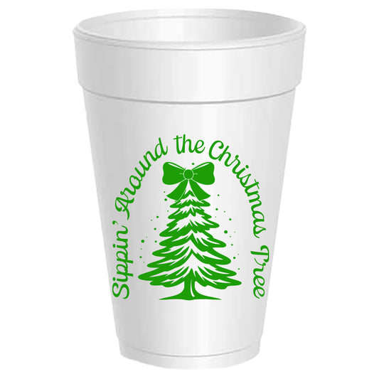 Sippin Around the Christmas Tree - 25 Pack