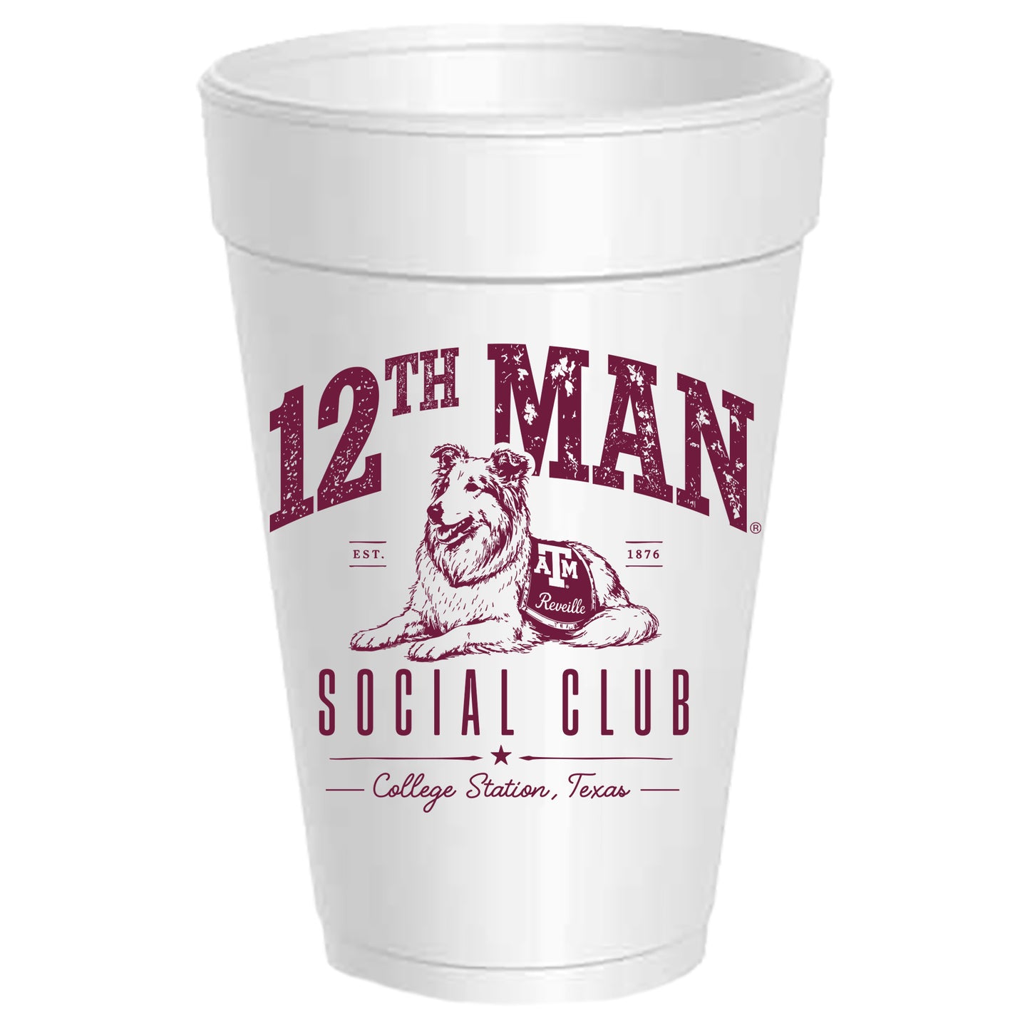 Texas A&M - 12th Man Social Club - 25 Pack