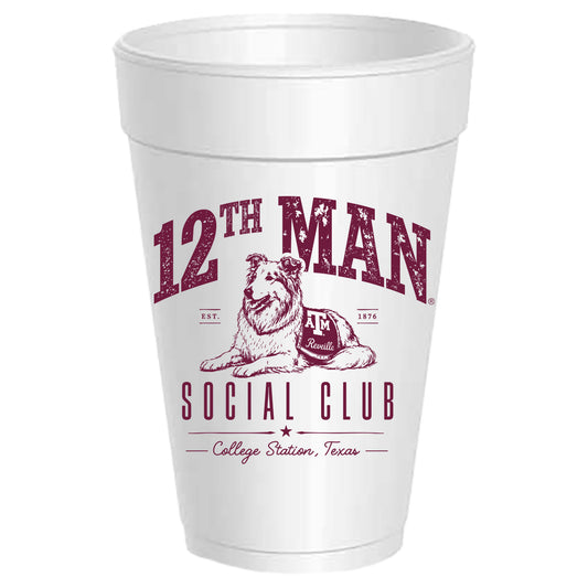 Texas A&M - 12th Man Social Club - 25 Pack