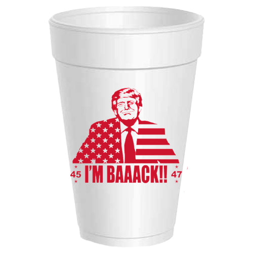 Trump I'm Back - 25 Cups
