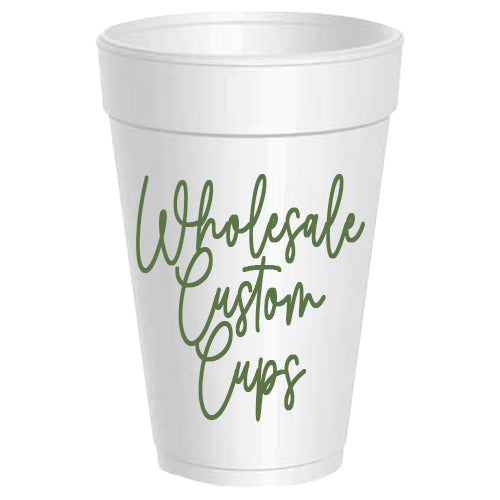 Wholesale Custom Cups