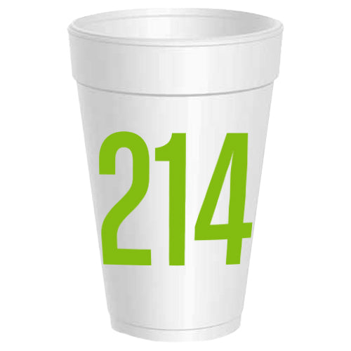 Dallas Texas Area Code 214 - 25 pack