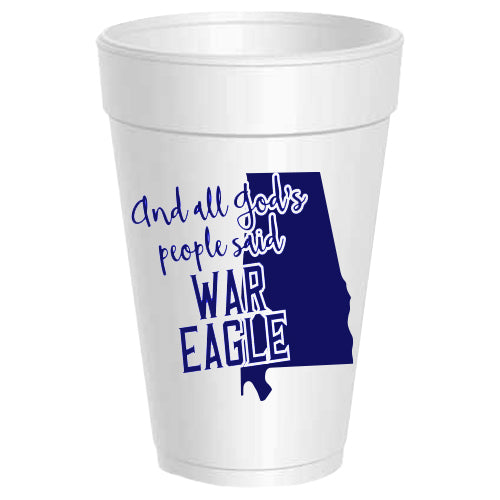 Auburn - All God's People Said War Eagle - 25 pack