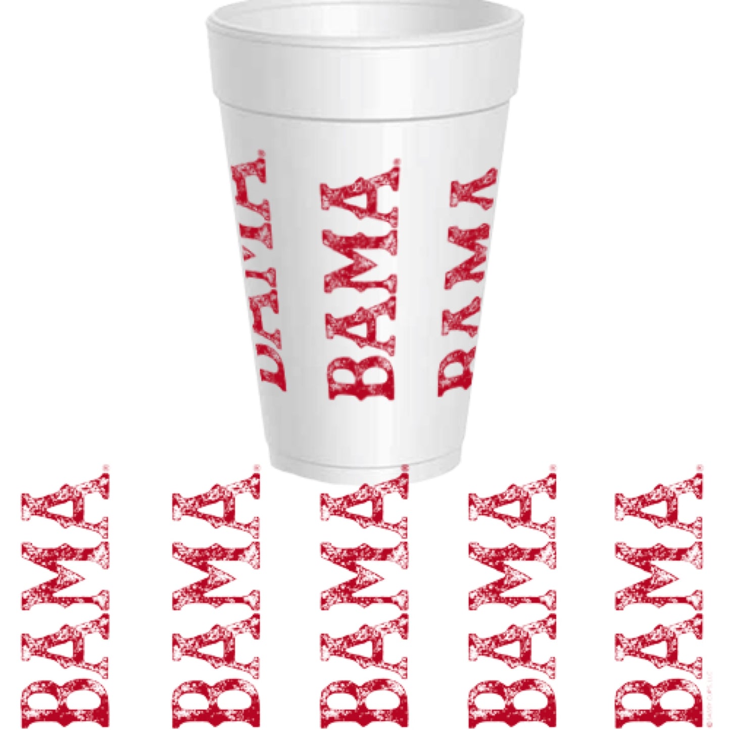 Alabama - BAMA Wrap - 25 pack