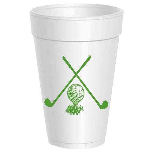 Golf Clubs and Tee - 25 pack