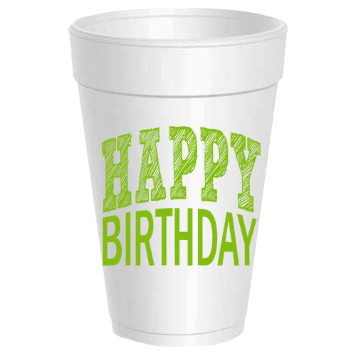 Happy Birthday Sketch - 25 pack