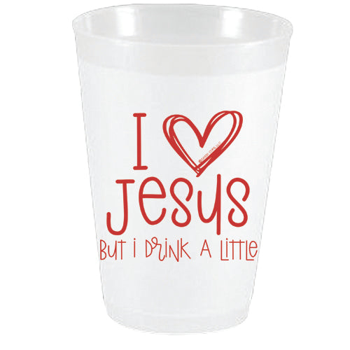 I Love Jesus But I drink A Little FF