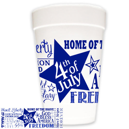 July 4th Traditions Font Wrap