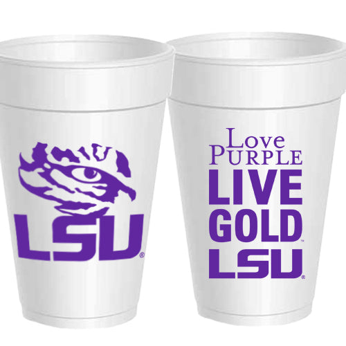 LSU - Love Purple Live Gold - 25 pack