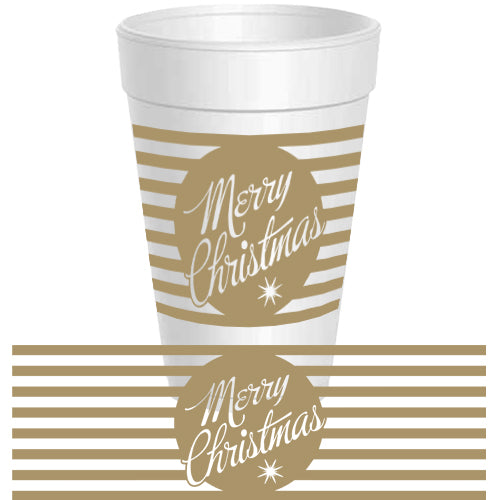 Merry Christmas Stripes - Retired - 25 pack