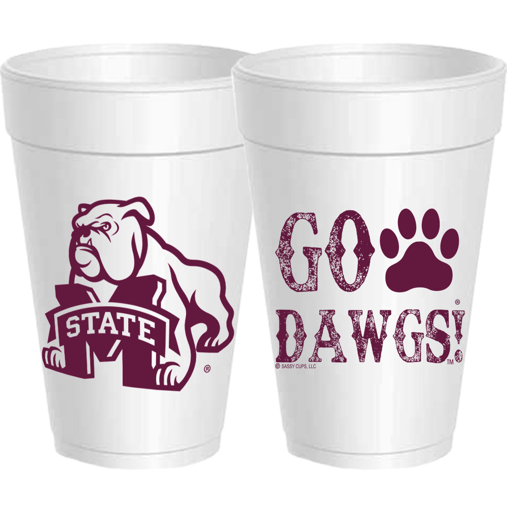 Mississippi State - Go Dawgs - 25 pack